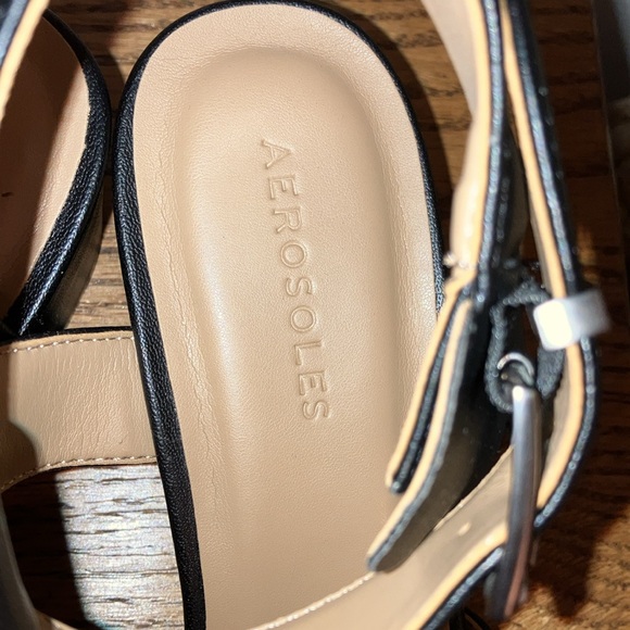 Comfortable Women’s Ankle Strap Mid Wedge Sandal - Picture 8 of 8